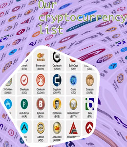 Cryptocurrency coins list